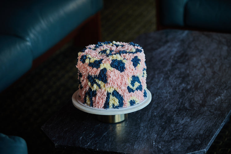 The Edie - Proof Pink Shag Cake (LONDON ONLY)
